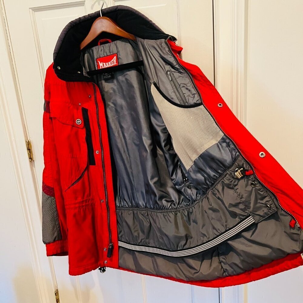 Vintage Marker Ski Jacket Coat Size Large 90's Y2K - Picture 8 of 16